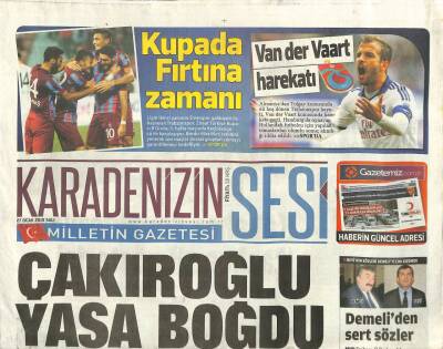 Karadenizin Sesi Gazetesi 27 Ocak 2015 - Van Der Vaart Harekatı - Fındıkta Yeni Pazar Arayışı GZ105562 - 1