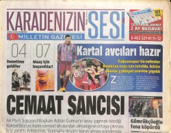 Karadenizin Sesi Gazetesi 6 Aralık 2014 - Kemal Kadakal Annesini Uğurladı - Rize Fuarda Tanıtıldı GZ100117 - 1