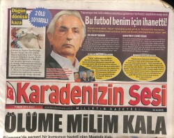 Karadenizin Sesi Gazetesi 7 Ekim 2014 - Arnavutlukta Trabzon Rüzgarı - Sera Gölünde İlk Etap Tamam GZ100174 - 2