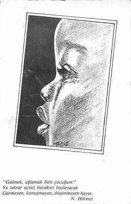 Karakalem Temalı Kartpostal KRT19365 - 1