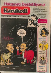 Karakedi Mizah Dergisi Sayı 8 22 Haziran 1979 Rauf Tamer-İyi Hal,KapakBülent Ecevit, Selma Güneri,Talat Güreli NDR20040 - Gökçekoleksiyon