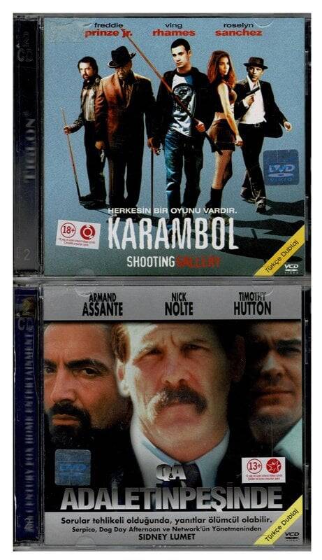 Karambol Adaletin Peşinde - 2 Adet VCD Film VCD684 - 1
