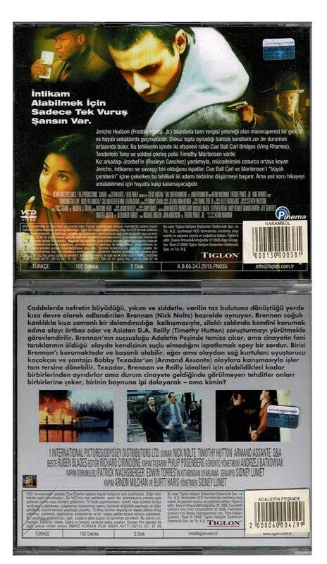 Karambol Adaletin Peşinde - 2 Adet VCD Film VCD684 - 2