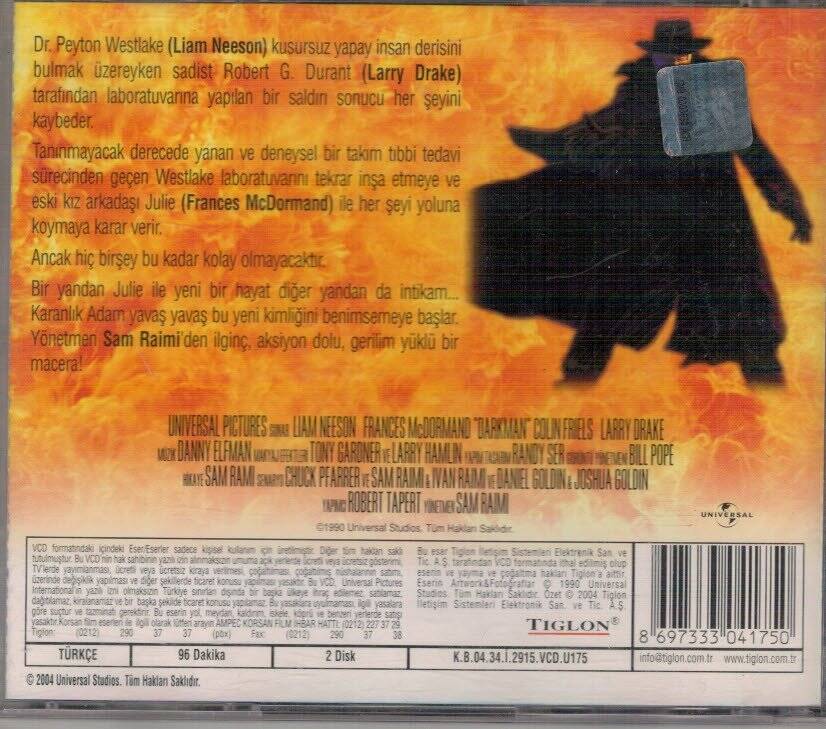 Karanlık AdamDarkman VCD Film VCD13347 - 2