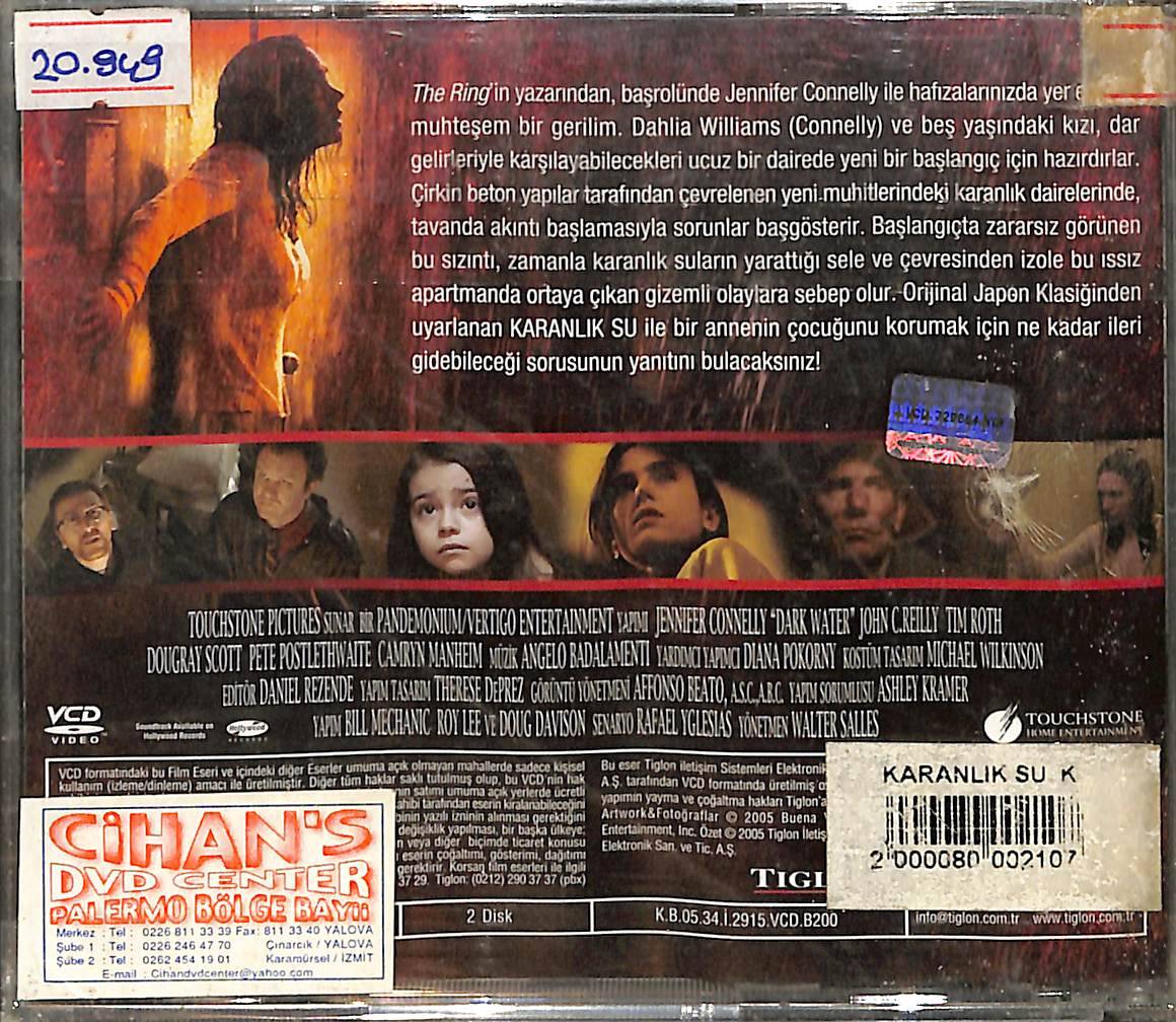 Karanlık Su - Dark Water VCD Film (10/8) VCD26139 - 2