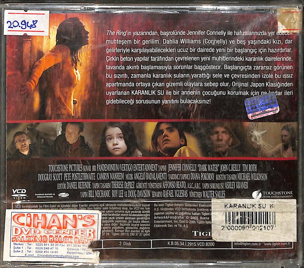 Karanlık Su - Dark Water VCD Film (10/8) VCD26161 - 2