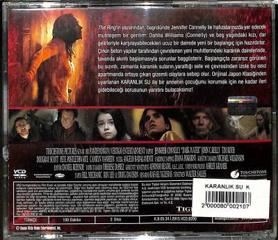 Karanlık Su (Jennifer Connelly) VCD Film (109) VCD20465 - 2
