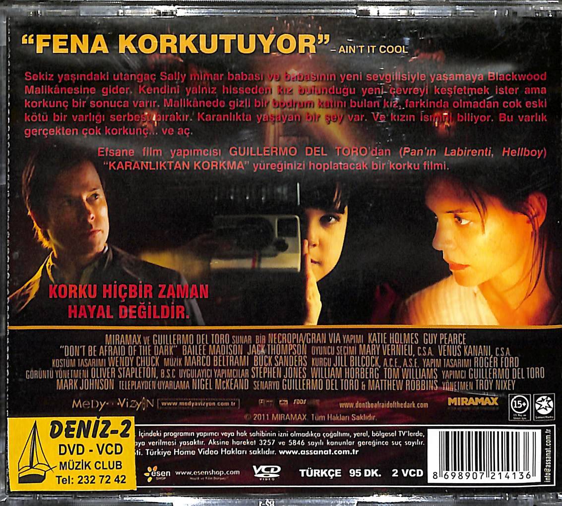 Karanlıktan Korkma - Don't be Afraid of The Dark (2010) Orijinal VCD Film ' AZ ÇIKAR ' VCD27963 - 2