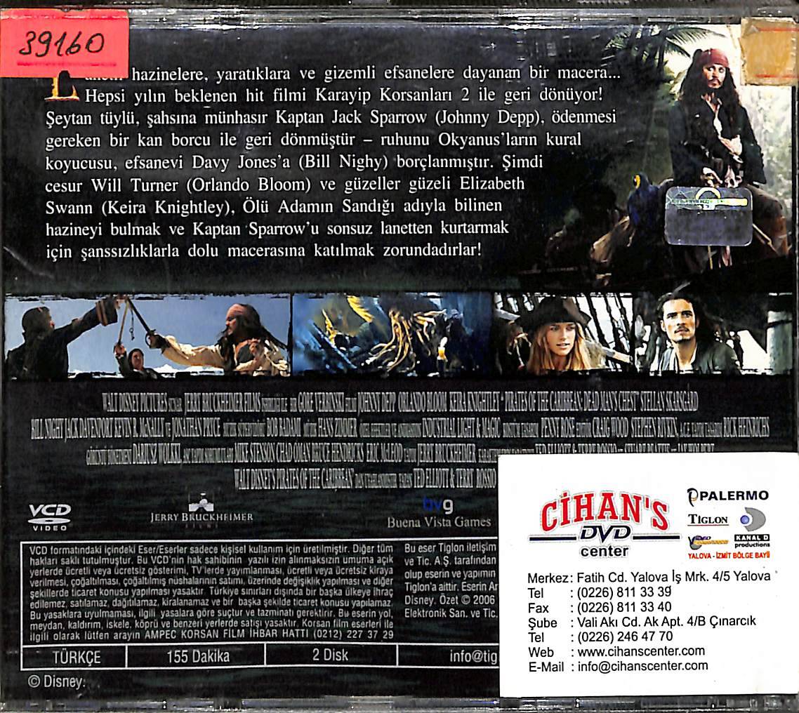 Karayip Korsanları - Ölü Adamın Sandığı VCD Film (10/7) VCD26042 - 2