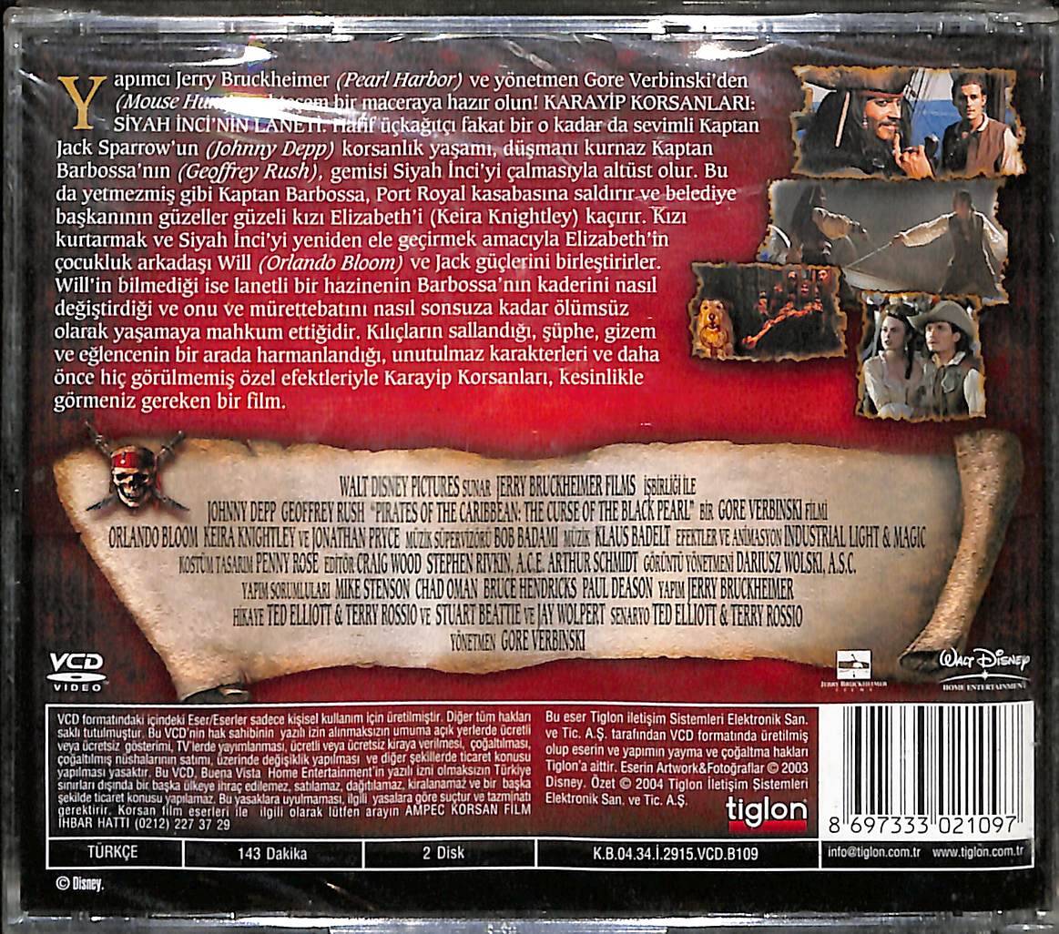 Karayip Korsanları - Siyah İnci'nin Laneti VCD Film (10/10) VCD26053 - 2