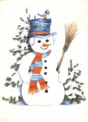 Kardan Adam Kartpostal KRT4261 - Gökçekoleksiyon