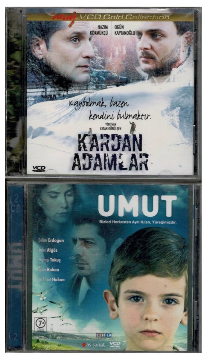 Kardan Adamlar Umut - 2 Adet VCD Film VCD761 - 1
