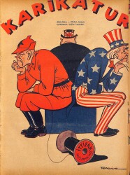 KARİKATÜR Edebi Haftalık Mizah Mecmuası 10 Ocak 1946 Sayı: 524 NDR96101 - Gökçekoleksiyon