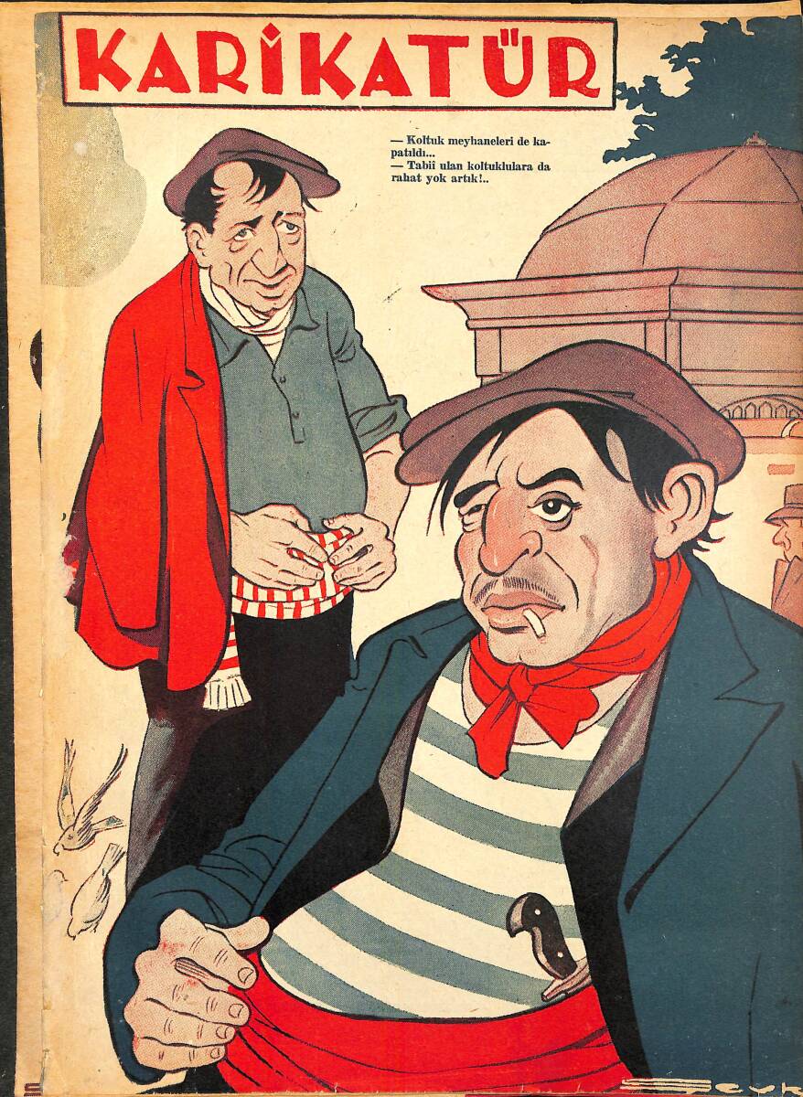 KARİKATÜR Edebi Haftalık Mizah Mecmuası 11 Aralık 1947 Sayı: 624 NDR95904 - 1