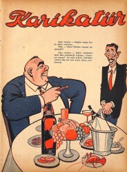 KARİKATÜR Edebi Haftalık Mizah Mecmuası 11 Ekim 1945 Sayı: 511 NDR95944 - Gökçekoleksiyon