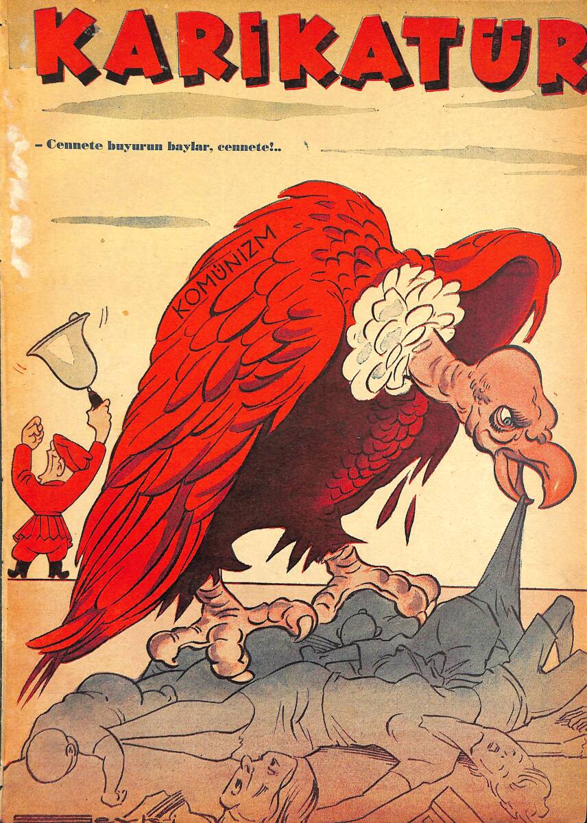 KARİKATÜR Edebi Haftalık Mizah Mecmuası 13 Kasım 1947 Sayı: 620 NDR95901 - 1