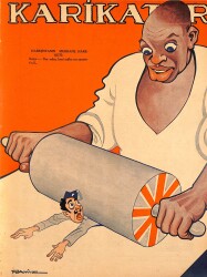 KARİKATÜR Edebi Haftalık Mizah Mecmuası 15 Mayıs 1941 Sayı: 281 NDR96139 - Gökçekoleksiyon