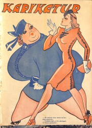 KARİKATÜR Edebi Haftalık Mizah Mecmuası 15 Şubat 1940 Sayı: 216 NDR95842 - Gökçekoleksiyon