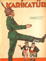 KARİKATÜR Edebi Haftalık Mizah Mecmuası 15 Şubat 1945 Sayı: 477 NDR95925 - Gökçekoleksiyon