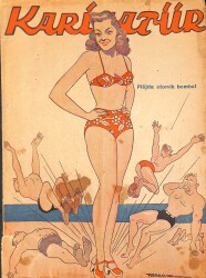 KARİKATÜR Edebi Haftalık Mizah Mecmuası 16 Ağustos 1945 Sayı: 503 NDR95921 - Gökçekoleksiyon