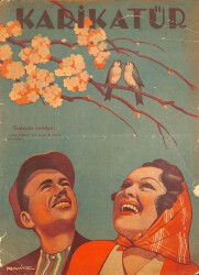 KARİKATÜR Edebi Haftalık Mizah Mecmuası 17 Mart 1938 Sayı: 116 NDR96115 - Gökçekoleksiyon