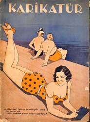 KARİKATÜR Edebi Haftalık Mizah Mecmuası 17 Temmuz 1937 Sayı: 81 NDR96154 - Gökçekoleksiyon