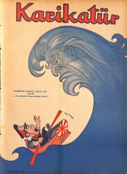 KARİKATÜR Edebi Haftalık Mizah Mecmuası 18 Şubat 1943 Sayı: 373 NDR95869 - Gökçekoleksiyon