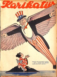 KARİKATÜR Edebi Haftalık Mizah Mecmuası 2 Ağustos 1945 Sayı: 501 NDR95919 - Gökçekoleksiyon