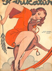 KARİKATÜR Edebi Haftalık Mizah Mecmuası 2 Kasım 1943 Sayı: 413 NDR95854 - Gökçekoleksiyon