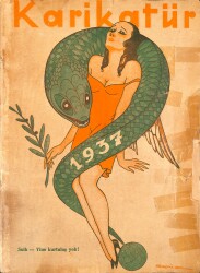 KARİKATÜR Edebi Haftalık Mizah Mecmuası 2 Ocak 1937 Sayı: 53 NDR96165 - Gökçekoleksiyon