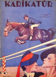 KARİKATÜR Edebi Haftalık Mizah Mecmuası 20 Ekim 1938 Sayı: 147 NDR96124 - Gökçekoleksiyon