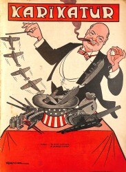 KARİKATÜR Edebi Haftalık Mizah Mecmuası 20 Mart 1941 Sayı: 273 NDR96134 - Gökçekoleksiyon