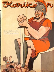 KARİKATÜR Edebi Haftalık Mizah Mecmuası 20 Mayıs 1943 Sayı: 386 NDR95867 - Gökçekoleksiyon