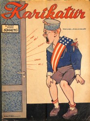 KARİKATÜR Edebi Haftalık Mizah Mecmuası 21 Ağustos 1941 Sayı: 295 NDR96057 - Gökçekoleksiyon