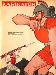 KARİKATÜR Edebi Haftalık Mizah Mecmuası 24 Nisan 1941 Sayı: 278 NDR96137 - Gökçekoleksiyon