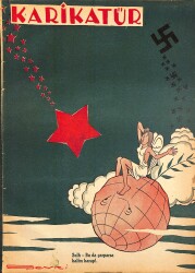KARİKATÜR Edebi Haftalık Mizah Mecmuası 25 Aralık 1947 Sayı: 626 NDR95906 - Gökçekoleksiyon