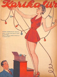 KARİKATÜR Edebi Haftalık Mizah Mecmuası 25 Ekim 1945 Sayı: 513 NDR95946 - Gökçekoleksiyon