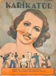 KARİKATÜR Edebi Haftalık Mizah Mecmuası 25 Eylül 1937 Sayı: 91 NDR96160 - Gökçekoleksiyon