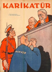KARİKATÜR Edebi Haftalık Mizah Mecmuası 26 Ağustos 1943 Sayı: 400 NDR95861 - Gökçekoleksiyon
