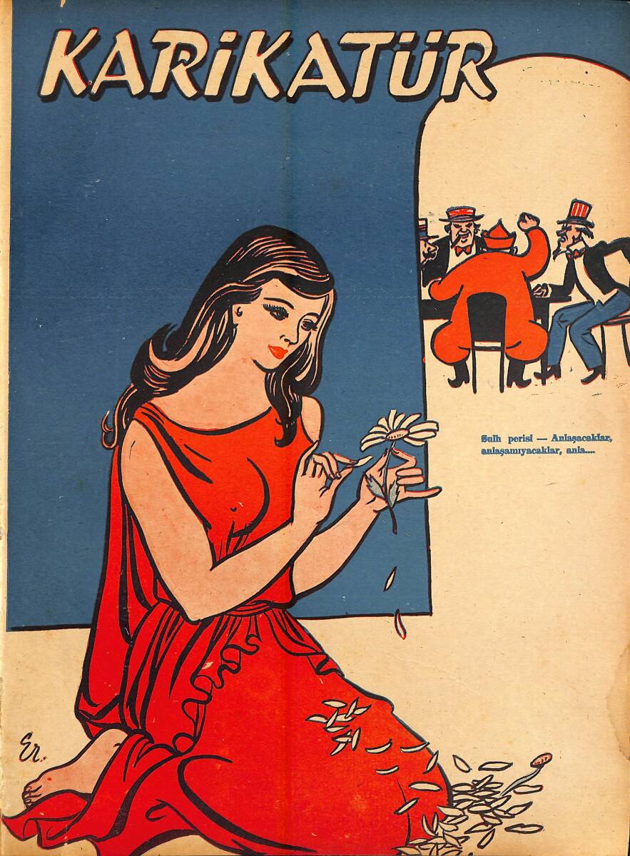 KARİKATÜR Edebi Haftalık Mizah Mecmuası 26 Eylül 1946 Sayı: 561 NDR96072 - 1