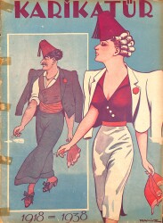 KARİKATÜR Edebi Haftalık Mizah Mecmuası 26 Mayıs 1938 Sayı: 126 NDR96120 - Gökçekoleksiyon