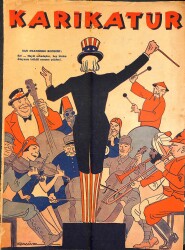 KARİKATÜR Edebi Haftalık Mizah Mecmuası 26 Nisan 1945 Sayı: 487 NDR95930 - Gökçekoleksiyon