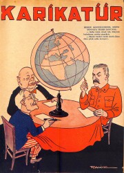 KARİKATÜR Edebi Haftalık Mizah Mecmuası 26 Temmuz 1945 Sayı: 500 NDR95918 - Gökçekoleksiyon