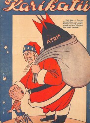 KARİKATÜR Edebi Haftalık Mizah Mecmuası 27 Aralık 1945 Sayı: 522 NDR95954 - Gökçekoleksiyon