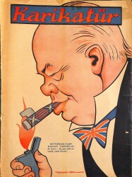 KARİKATÜR Edebi Haftalık Mizah Mecmuası 27 Mayıs 1943 Sayı: 387 NDR95848 - Gökçekoleksiyon