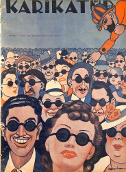 KARİKATÜR Edebi Haftalık Mizah Mecmuası 28 Temmuz 1938 Sayı: 135 NDR96123 - Gökçekoleksiyon