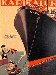 KARİKATÜR Edebi Haftalık Mizah Mecmuası 3 Haziran 1941 Sayı: 284 NDR96141 - Gökçekoleksiyon