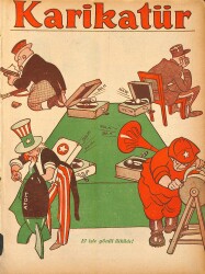 KARİKATÜR Edebi Haftalık Mizah Mecmuası 31 Ekim 1946 Sayı: 566 NDR96068 - Gökçekoleksiyon