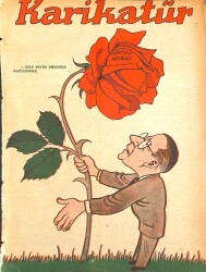 KARİKATÜR Edebi Haftalık Mizah Mecmuası 31 Mayıs 1945 Sayı: 492 NDR95934 - Gökçekoleksiyon
