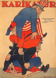 KARİKATÜR Edebi Haftalık Mizah Mecmuası 31 Ocak 1946 Sayı: 527 NDR96098 - Gökçekoleksiyon